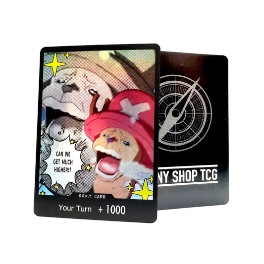 Crying Raccoon Dog DON!! Holographic Proxy (BUY 10 = DISCOUNT)